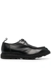 OFFICINE CREATIVE LACE-UP LEATHER DERBY SHOES