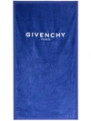 GIVENCHY LOGO-EMBROIDERED TOWEL