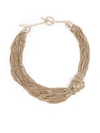 ALBERTA FERRETTI MULTI-CHAIN KNOT NECKLACE