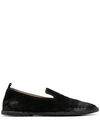 MARSÈLL STRASACCO ROUND-TOE SUEDE LOAFERS