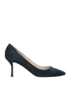 Sergio Rossi Pumps In Dark Blue