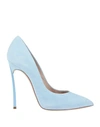 Casadei Pumps In Sky Blue