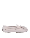 Tod's Loafers In Pink