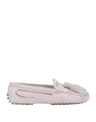 Tod's Loafers In Pink