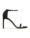 Stuart Weitzman Sandals In Dark Green