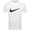 Nike Sportswear Men's Swoosh Short-sleeve Crewneck T-shirt In White