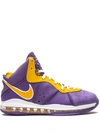Nike Lebron 8 "lakers" Sneakers In Purple