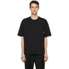 Acne Studios Extorr Pink Label Pocket T-shirt In Schwarz