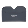 ACNE STUDIOS ACNE STUDIOS 灰色徽标卡包
