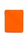 COMME DES GARÇONS COLOUR-BLOCK ZIP-UP WALLET