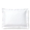 Ralph Lauren Organic Cotton Sateen Handkerchief Sham In Studio White