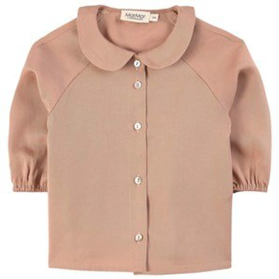 Marmar Copenhagen Kids' Tammes Blouse Rose Brown In Pink