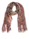 ETRO PATTERNED MULTICOLOR SCARF