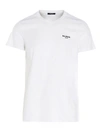 Balmain Logo-print Short-sleeve T-shirt In White
