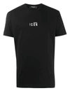 Dsquared2 Rhinestone-embellished Icon T-shirt In Black
