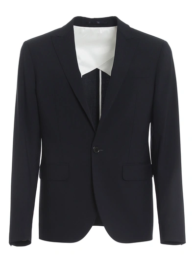 Dsquared2 Single-button Suit In Bluenavy