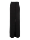 Valentino Vlogo Straight-leg Trousers In Black
