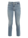 7 FOR ALL MANKIND ROXANNE ANKLE LUXE VINTAGE SKYWALK JEANS