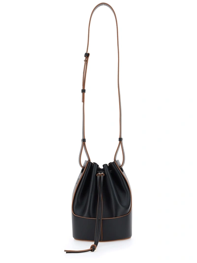 Loewe Balloon Small Shoulder Bag In Black