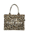 MARC JACOBS LARGE TRAVELER TOTE SHOPPER IN ANIMALIER