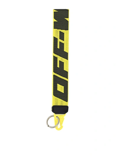 Off-white Industrial 20 Keyring In Yellow