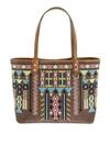 ETRO EMBROIDERED PAISLEY TOTE