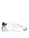 Philippe Model Paris Limited Edition Leather Sneakers In White,black