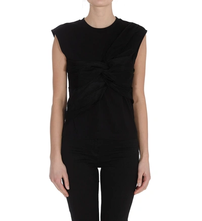 Msgm T-shirt In Black