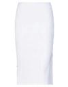 Jijil Midi Skirts In White