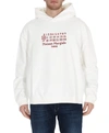 MAISON MARGIELA MAISON MARGIELA LOGO EMBROIDERED HOODIE