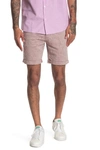 Selected Homme Paris Cuffed Hem Shorts In Wild Ginger Egret