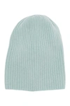 Portolano Slouchy Cashmere Beanie In Cloud Blue