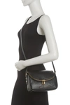 Marc Jacobs The Groove Leather Mini Messenger Bag In Black