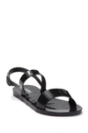 Melissa Lip Quarter-strap Sandal In Black