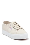 Superga 2630 Cotu Canvas Sneaker In Gry Seashl