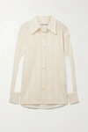 ANDERSSON BELL ALMA CUTOUT LACE SHIRT
