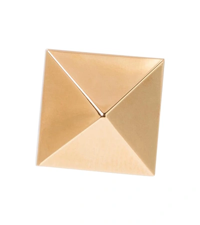 Valentino Garavani Gold Tone Rockstud Earrings