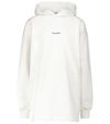 Acne Studios Fikka Sweatshirt In White Cotton In White,black