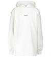 Acne Studios Fikka Sweatshirt In White Cotton In Optic White