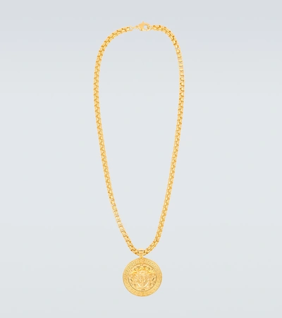 Versace Medusa Gold-plated Necklace