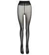 Wolford Neon 40 Two-pack Tights In Black