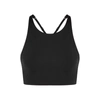 Girlfriend Collective Black Topanga Tank Sports Bra In Black