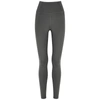 Girlfriend Collective High-rise Slim-fit Stretch-woven Leggings In Grey