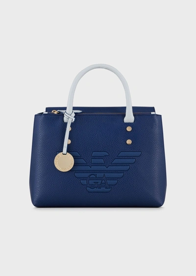 Emporio Armani Shoppers & Totes - Item 45543895 In Blue