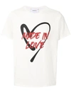 Ports V Slogan-print Short-sleeved T-shirt In White