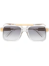 Cazal Legends Rectangular Sunglasses In Nude