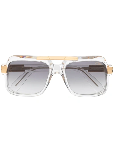 Cazal Legends Rectangular Sunglasses In Nude