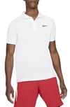 Nike Court Dri-fit Victory Polo In White