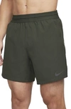 Nike Pro Dri-fit Hybrid Athletic Shorts In Sequoia/black