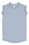 FELTMAN BROTHERS SLEEVELESS KNIT ROMPER,906